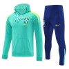 Brésil Sweat d'Entraînement 2024-25 Verte Pour Homme